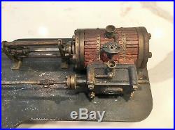 Live Steam Engine Vintage Model Hit Miss