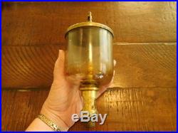 Lonergan Wine Glass Style Engine Oiler Brass Hit and Miss Gas Engine Collectible