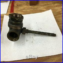 Lunkenheimer 1 1/4 LH Mixer from Sparta CA 4 HP Hit and Miss Engine