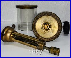 Lunkenheimer ALPHA NO 6 Brass Pumper Swing Top Oiler Antique Steam Engine