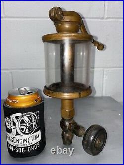 Lunkenheimer ALPHA NO 6 Oiler Hit Miss Gas Engine Antique Steampunk Brass