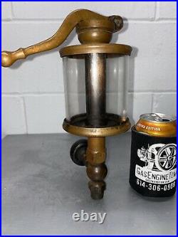 Lunkenheimer ALPHA NO 6 Oiler Hit Miss Gas Engine Antique Steampunk Brass