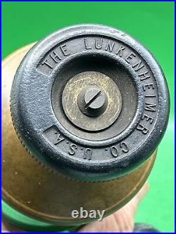Lunkenheimer Banner #6 Hit Miss Gas Steam Engine Cylinder Oilfield Oiler W-Vent