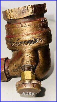 Lunkenheimer LH 1 1/4 Carburetor Hit Miss Gas Engine Left Hand Fuel Mixer