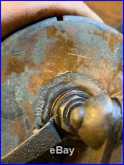 Lunkenheimer No 6 Crown Swing Top Oiler Old Gas Steam Engine Brass Hit Miss Rare