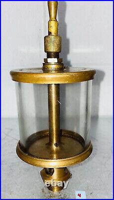 Lunkenheimer PARAGON #5 Figure 1301 Brass Cylinder Oiler Hit Miss Gas Engine