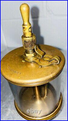 Lunkenheimer PARAGON #5 Figure 1301 Brass Cylinder Oiler Hit Miss Gas Engine