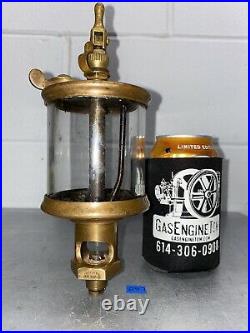 Lunkenheimer PARAGON #5 Style Brass Cylinder Oiler Hit Miss Gas Engine Antique