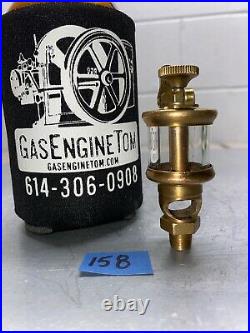 Lunkenheimer ROYAL No. 000 Brass OILER Hit Miss Gas Engine Vintage Antique