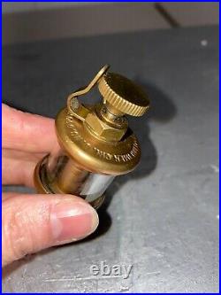 Lunkenheimer ROYAL No. 000 Brass OILER Hit Miss Gas Engine Vintage Antique