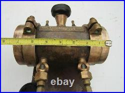 Lunkenheimer Top Oiler Old Gas/Steam Engine Brass Hit Miss Double Drip Antique