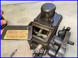 MANZEL BROTHERS CLASS DA MECHANICAL OILER for Hit Miss Old Gas STEAM Engine
