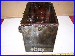 MONITOR Hit Miss Gas Engine Battery Coil Box Tools Spark Plug Steam Tractor NICE