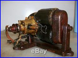 MOTSINGER AUTO SPARKER Very Old Model Hit and Miss Old Gas Engine