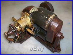 MOTSINGER AUTO SPARKER Very Old Model Hit and Miss Old Gas Engine