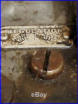 Manzel Brothers Co. Model XD No. 901. R Hit & Miss Lubricator, Steam Engine