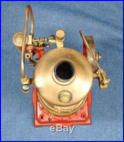 Marx Vertical Steam Engine Boiler And Lonergan Hit & Miss Engine Oiler AS IS
