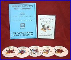 Maytag Hit & Miss Gas Engine Motor How To Model 92 Video Series DVD & Book