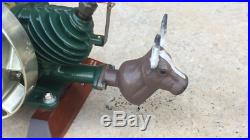 Maytag NO BULL92, hit & miss Gas Engine Cattle Exhaust Muffler Engine show COW