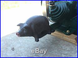 Maytag Smoked Bacon 92, hit & miss Gas Engine PIG Exhaust Muffler Engine show