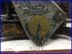 Maytag Twin Cylinder Antique Gas Engine Gasoline Motor Hit And Miss Vintage