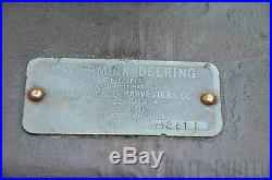 McCormick Deering 1-1/2 1.5 HP Hit Miss Engine Wico Mag International Harvester
