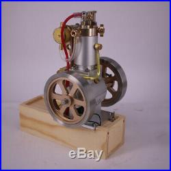 Metal Vertical Hit & Miss Complete Stirling Engine Model with Hand Start Device