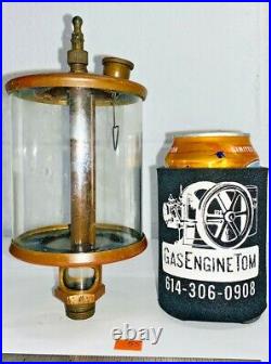 Michigan Lubricator #498 Brass Cylinder OILER Hit Miss Engine Steampunk Antique