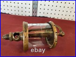 Michigan Lubricator Co. Brass Cylinder SWING TOP Oiler Hit Miss Gas Engine