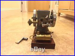 Miniature Hit and Miss Model Engine Gas Paul Breisch Associated Hired Man Vintag