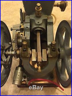 Miniature Hit and Miss Model Engine Gas Paul Breisch Associated Hired Man Vintag