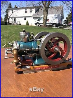 Model Hit Miss Actual Gas Engine From Coles Store Advertising Display & Catalog