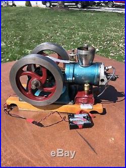 Model Hit Miss Actual Gas Engine From Coles Store Advertising Display & Catalog