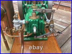 Model engine, hit and miss type 4 stroke engine