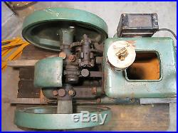 Monarch Hit and Miss Engine with Antique Cart