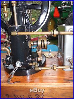 Nice Running 1/3 Scale Allman Inverted Hit & Miss Gas Engine Model! (with Video)