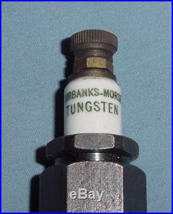 NOS Fairbanks Morse Script Tungsten Spark Plug Hit Miss Gas Engine
