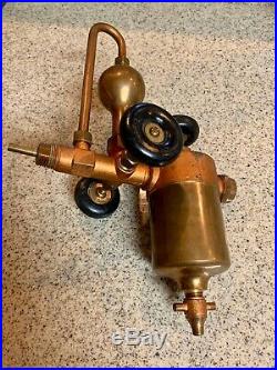 NOS NIB Antique Vintage Brass SWIFT LUBRICATOR Gas Engine Steam Oiler Hit Miss