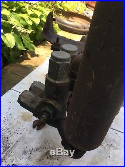 National hit & miss Kalamazoo Engine Water Pump Vtg Industrial Farm Michigan