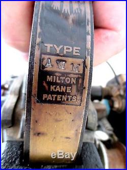Nice Antique Webster Type AMM Tri Polar Oscillator Magneto Hit & Miss Gas Engine