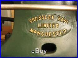 Nice CROSSLEY BROS LIMITED Side-shaft Engine Hit and Miss