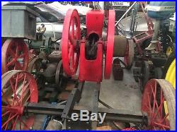 Nice Clean Antique Vintage Old 7 HP ECONOMY Hit And Miss Gas Engine On Cart
