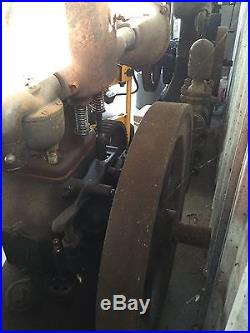 Novo Hit Miss Stationary Engine 6hp With Factory Novo Water Pump