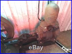 Novo Hit Miss Stationary Engine 6hp With Factory Novo Water Pump