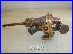 OBERDORFER BRASS BODY PUMP for Hit and Miss Old Gas Engine 3/8 Pipe Very Neat