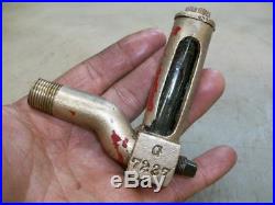 OIL SIGHT GLASS for 2hp or 3hp IHC VERTICAL FAMOUS Old Gas Hit Miss Engine G7237