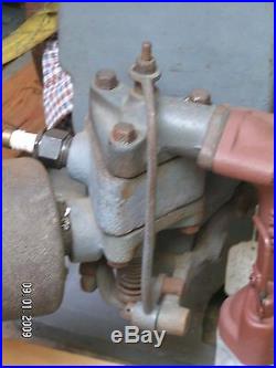 OLDS 1 1/2 Hp Hit Miss gas engine mfg by R E Olds Seager Engine Works