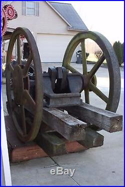 Oil City/South Penn Oil Field Engine with new parts, skid mounted Hit N Miss