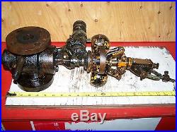 Old 1 1/4 WATERS Steam Engine Tractor Governor Hit Miss Gas Magneto Oiler NICE