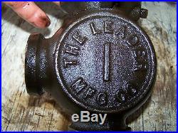 Old 1 LEADER Steam Engine Tractor Governor UNUSUAL Hit Miss Gas Oiler NICE